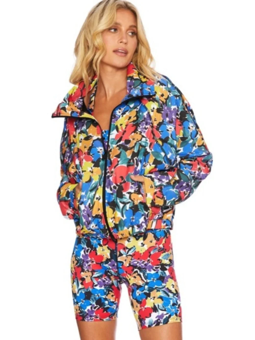 NEW Revolve Beach Riot Erica Jacket Buttercup Floral Small